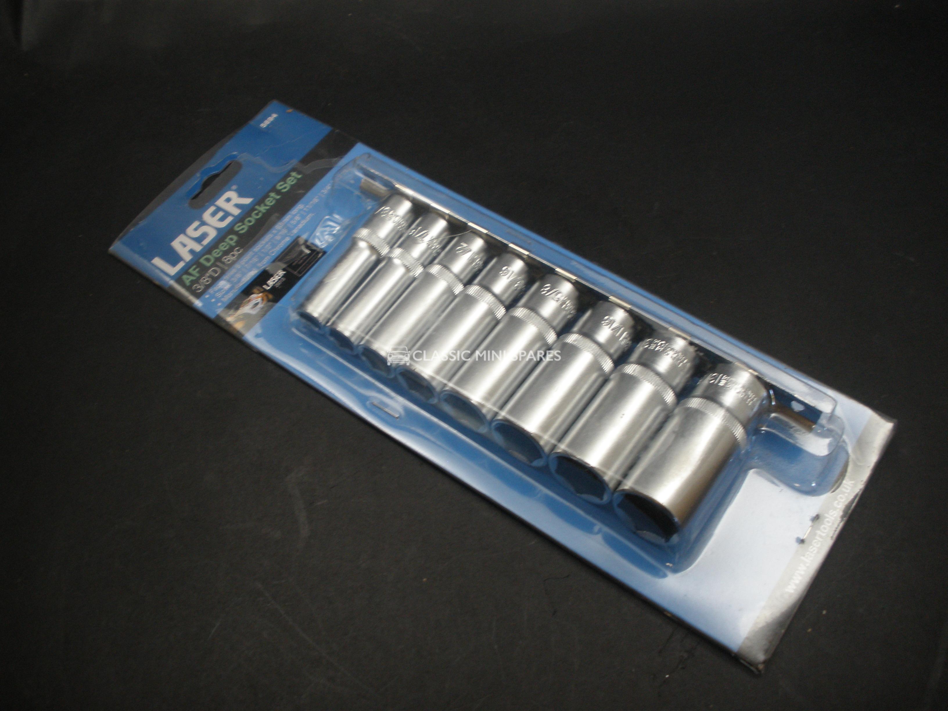 TOOL29 3/8" AF IMPERIAL DEEP SOCKET SET 8PC. Buy online Classic Mini